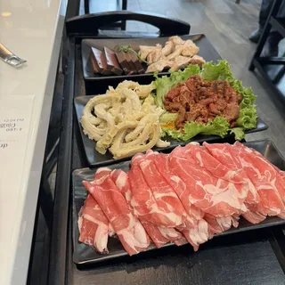 Duck Blood Curd Hot Pot