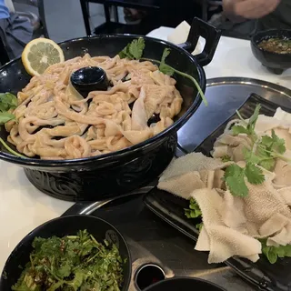Goose Intestine Hot Pot
