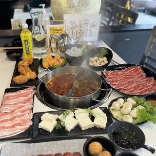 House Special Spicy Braised Beef Hot Pot