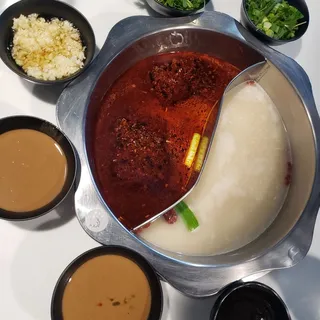 Traditional Beijing Hotpot Soup Base Hot Pot