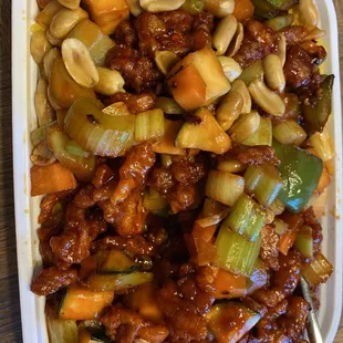 Kung pow chicken!