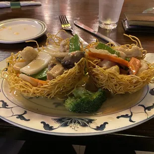 Seafood Panfried Noodles
