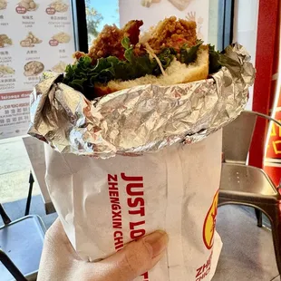 Big chicken Sandwich