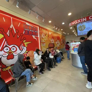 Long wait for foods