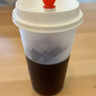 The plum juice