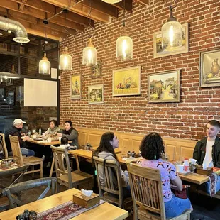 interior, sushi and sashimi