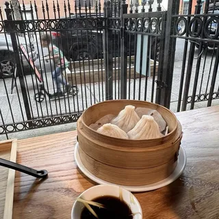 Pork Soup Dumplings .