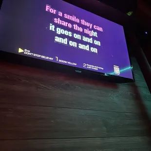 Karaoke room!