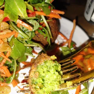 Green Pea Falafel