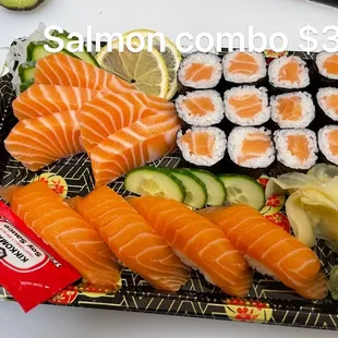 Salmon combo