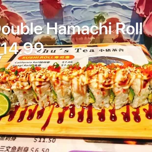 Hamachi roll