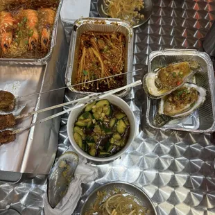 interior, chicken wings and fried chicken