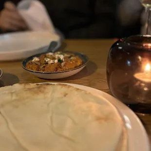 Warm pita
