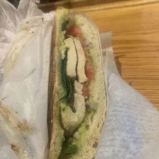 Chicken Pesto Panini