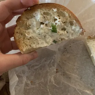 Where is the cream cheese?