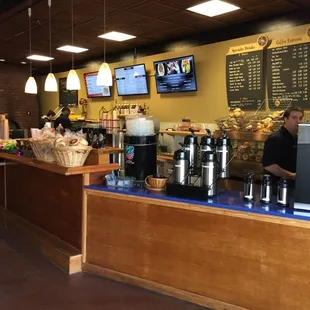 interior, sushi and sashimi