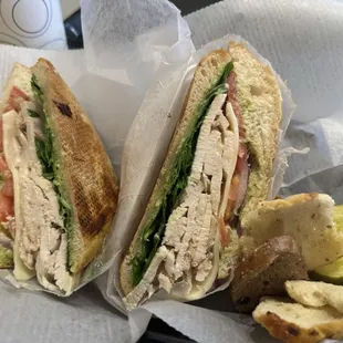 Chicken Pesto Panini