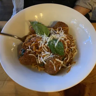 Spaghetti and Meatballs