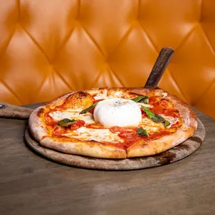 When burrata meets margharita at Zia Maria!