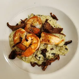 Mushroom risotto
