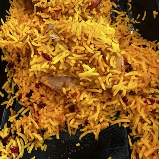 Zereshk Polo with Chicken