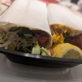 Persian Chicken Burrito