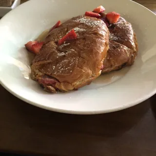 Stuffed Strawberry French Toast