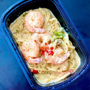Shrimp scampi more Alfredo like 5/5
