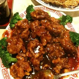 General Tsao chicken