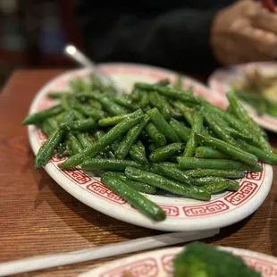 Sauteed Green Bean are always a winner.