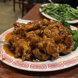 General Tso&apos;s Chicken* had a unique flavor to it.