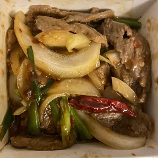 Mongolian Beef*