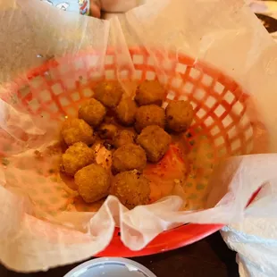 Pepper Jack cheese balls