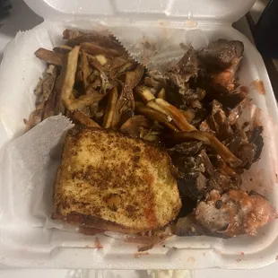 chicken wings and fried chicken, food