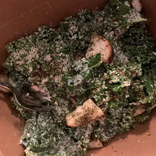 Kale Caesar-ish Salad