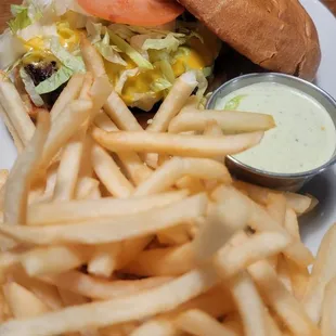 Bacon Mushroom Cheese Burger