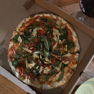 pizza, food