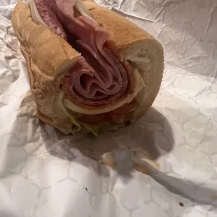 Cold Cut with everything.