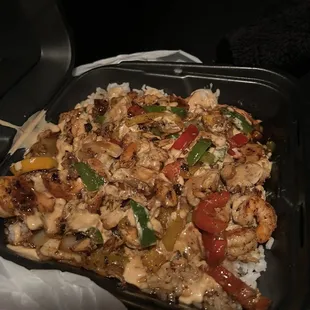 All meat bowl