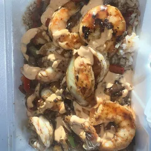 Shrimp Rice Bowl