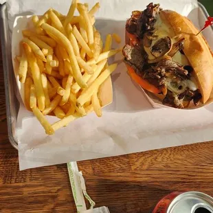 Ziggy's Cheesesteak &amp;fries