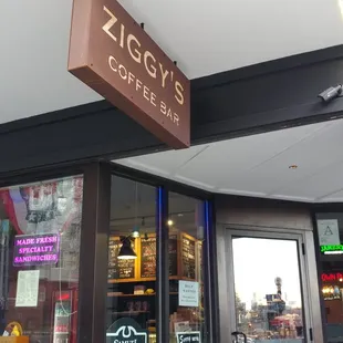 Ziggy’s Coffee Bar in Boston