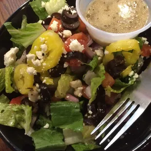 The Mama's Italian Salad, "hold the pepperoni"...