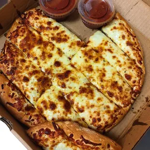 pizza, food