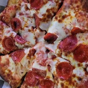 Pepperoni pizza