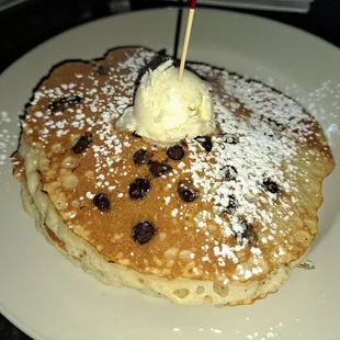 Side of 2 chocolate chip pancakes