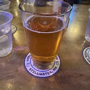 oysters and mussels, drink