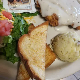 Chicken fried chicken