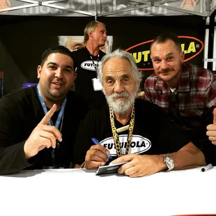 Tommy Chong And Both Ziggys !!