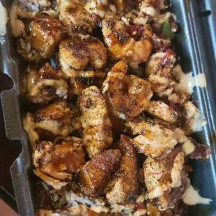 All Meat (Shrimp, Chicken, Salmon) Rice Bowl